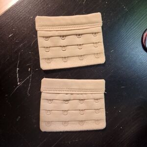 Beige Bra Extender Set